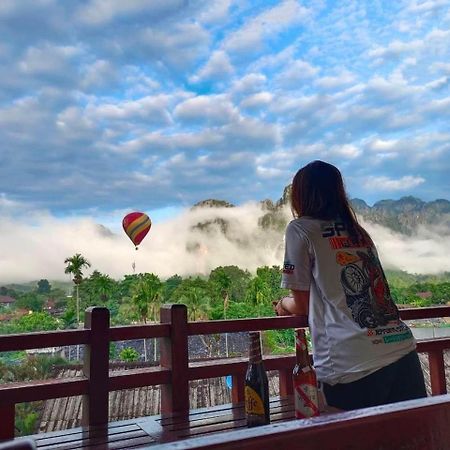 Hana Riverside Hotel Vang Vieng Exteriér fotografie