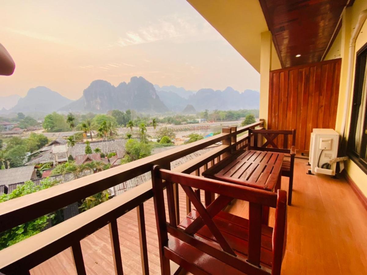 Hana Riverside Hotel Vang Vieng Exteriér fotografie