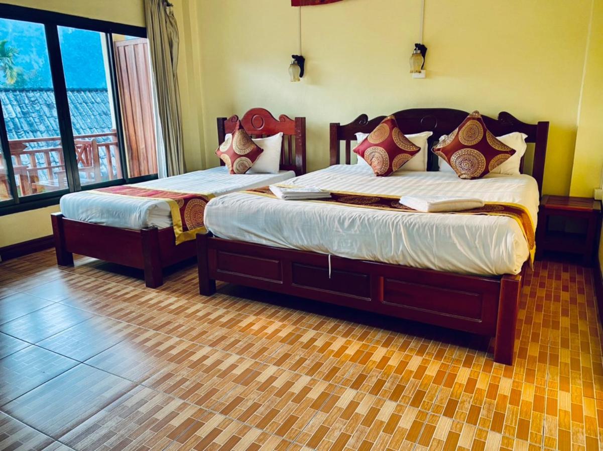 Hana Riverside Hotel Vang Vieng Exteriér fotografie
