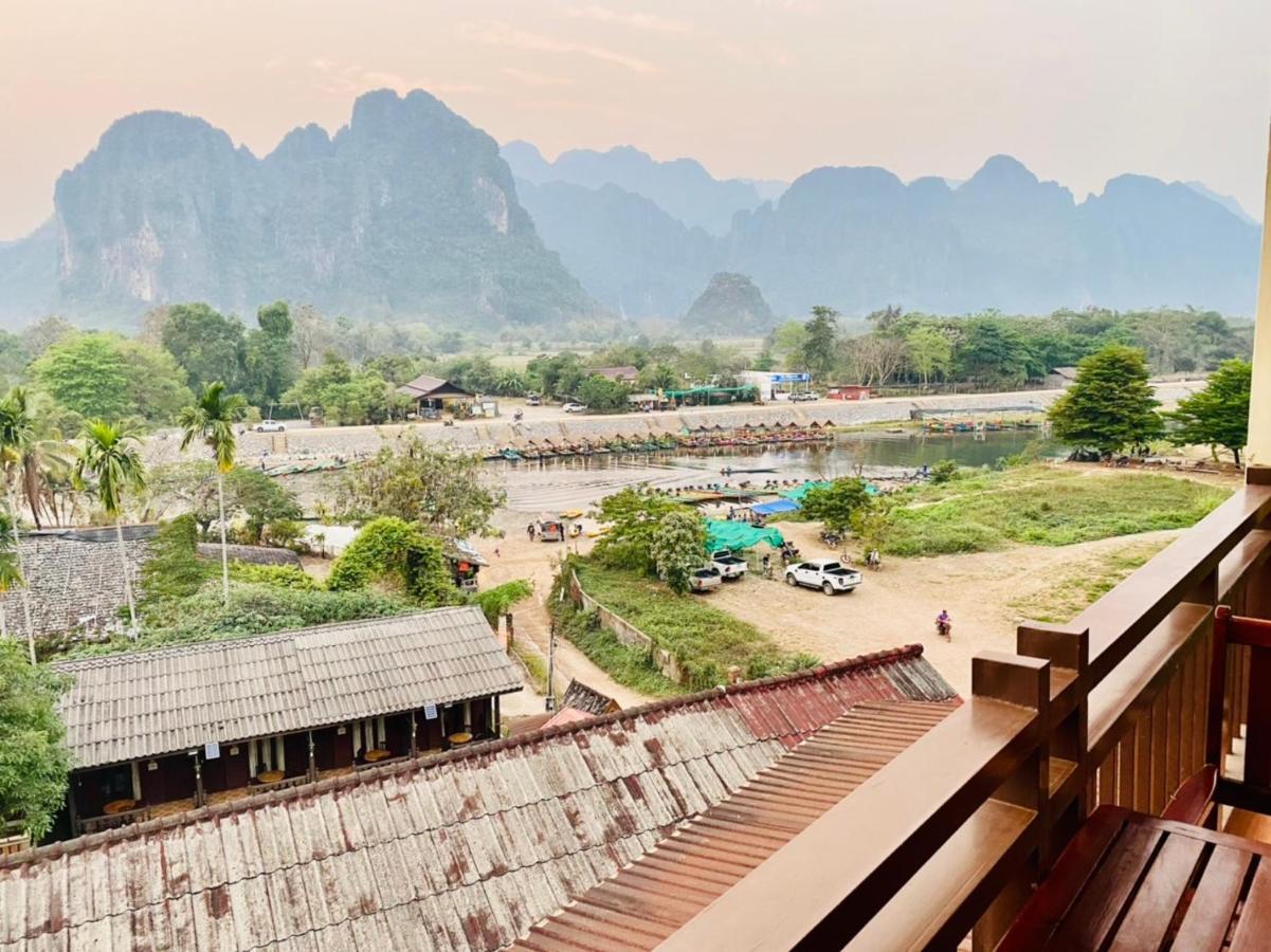 Hana Riverside Hotel Vang Vieng Exteriér fotografie
