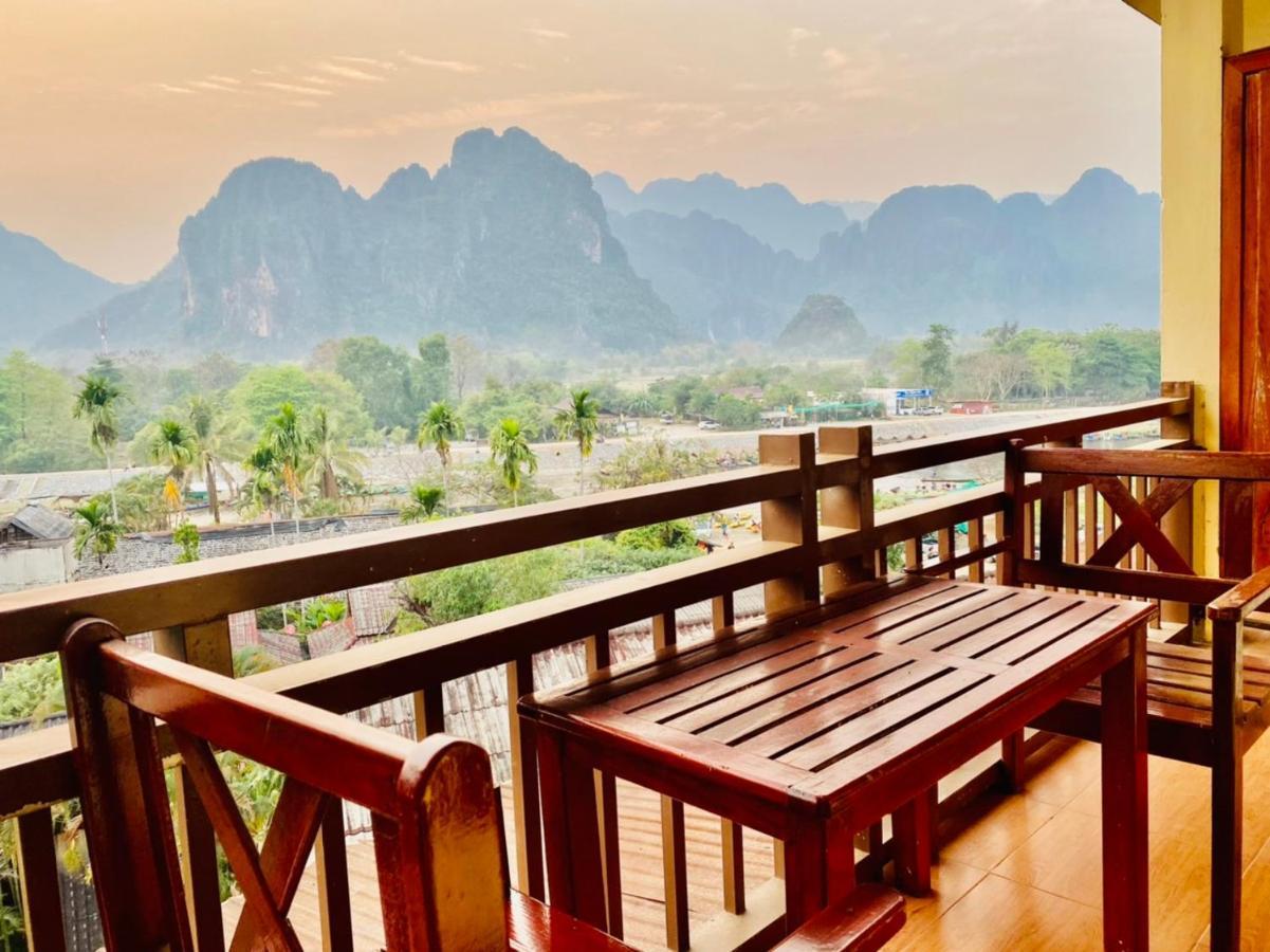 Hana Riverside Hotel Vang Vieng Exteriér fotografie